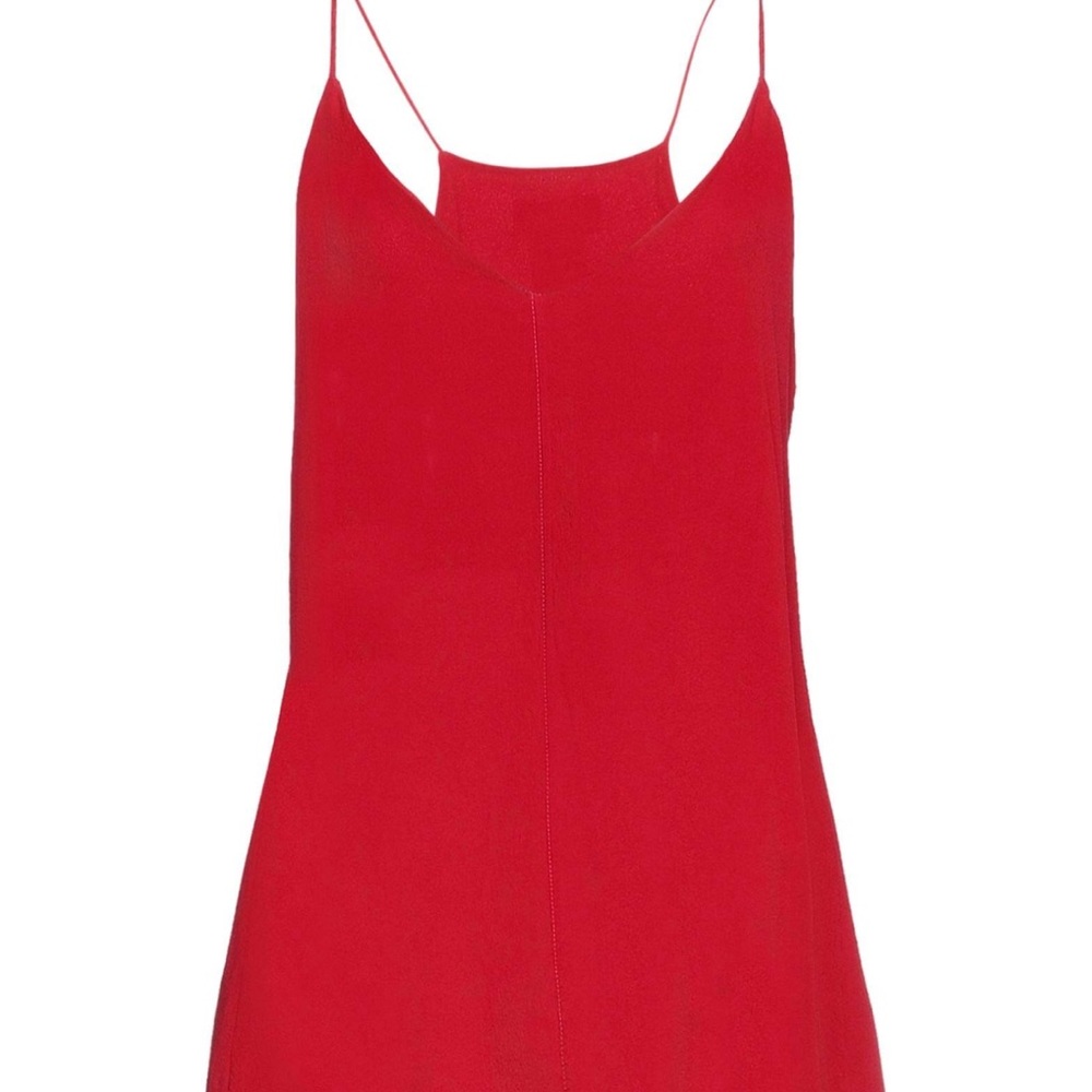 Red Sleeveless Dress